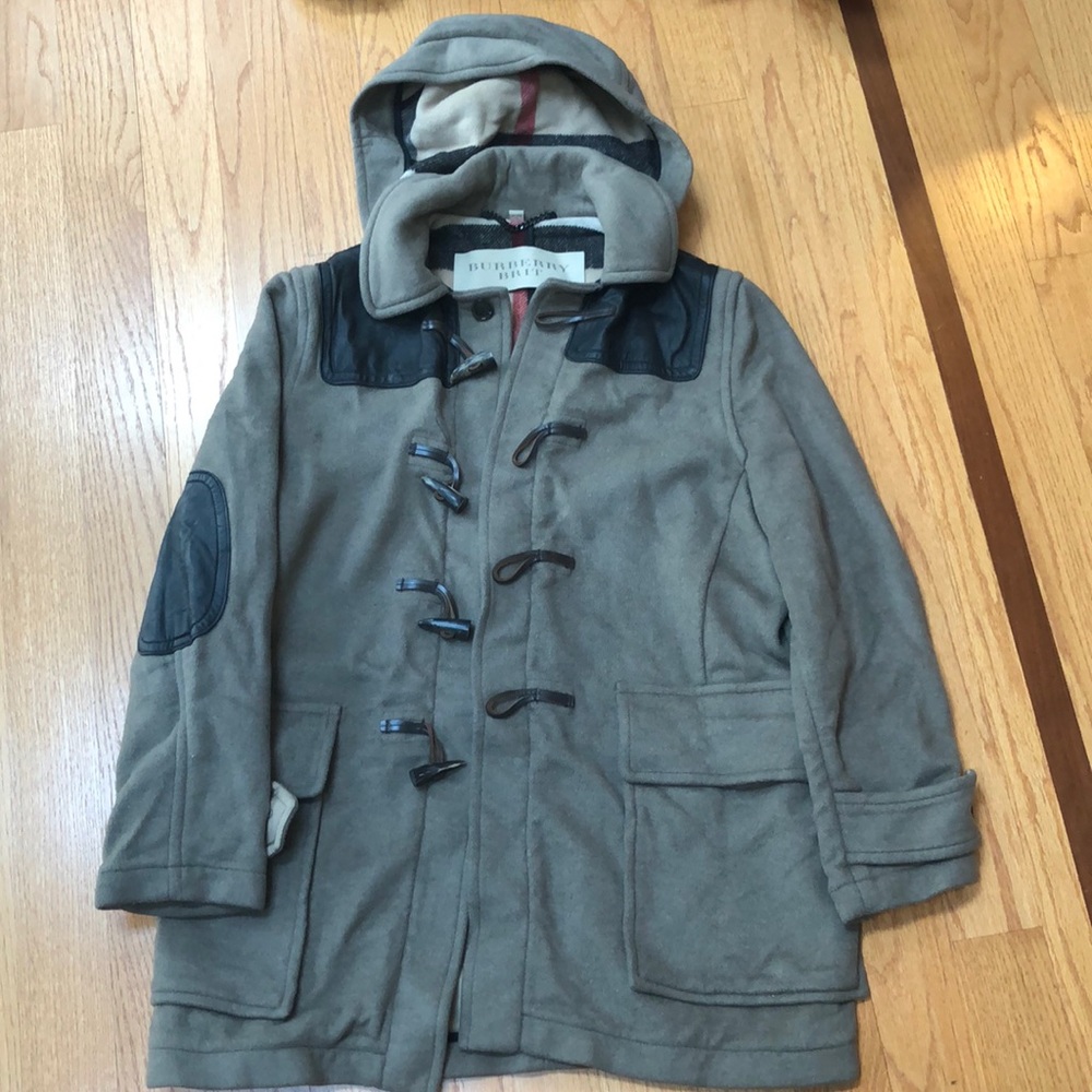 Men’s Burberry toggle coat